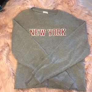 Brandy Melville/John Galt New York Crop Sweater